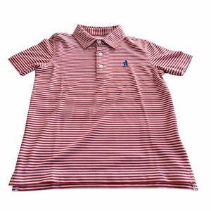 Johnnie-O striped performance polo